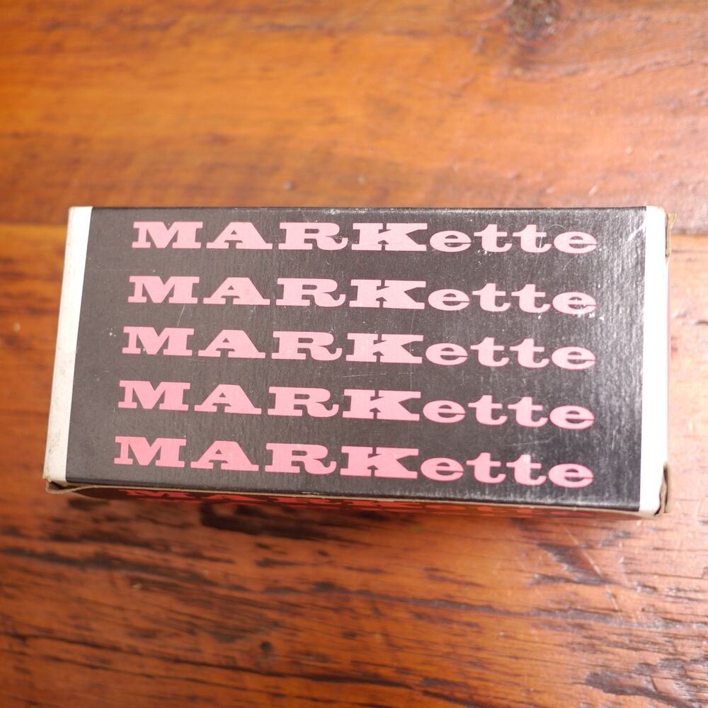 Box Lot 12 NEW Vtg Eberhard Faber MARKette 690 BLUE Thinrite Permanent MARKERS
